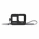 GoPro Sleeve + Lanyard (Black) for HERO8 Black, black