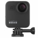 Панорамная экшн-камера GoPro MAX, фронтальный вид с быстросъемной защелкой