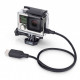 Original GoPro HERO3, HERO4 MiniUSB Cable, main view